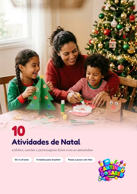 Capa Atividades de Natal